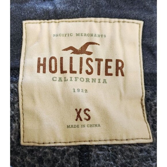Hollister Men's  Joggers Size XS Blue Drawstring Elastic Waist Jogging Pants - Picture 3 of 3